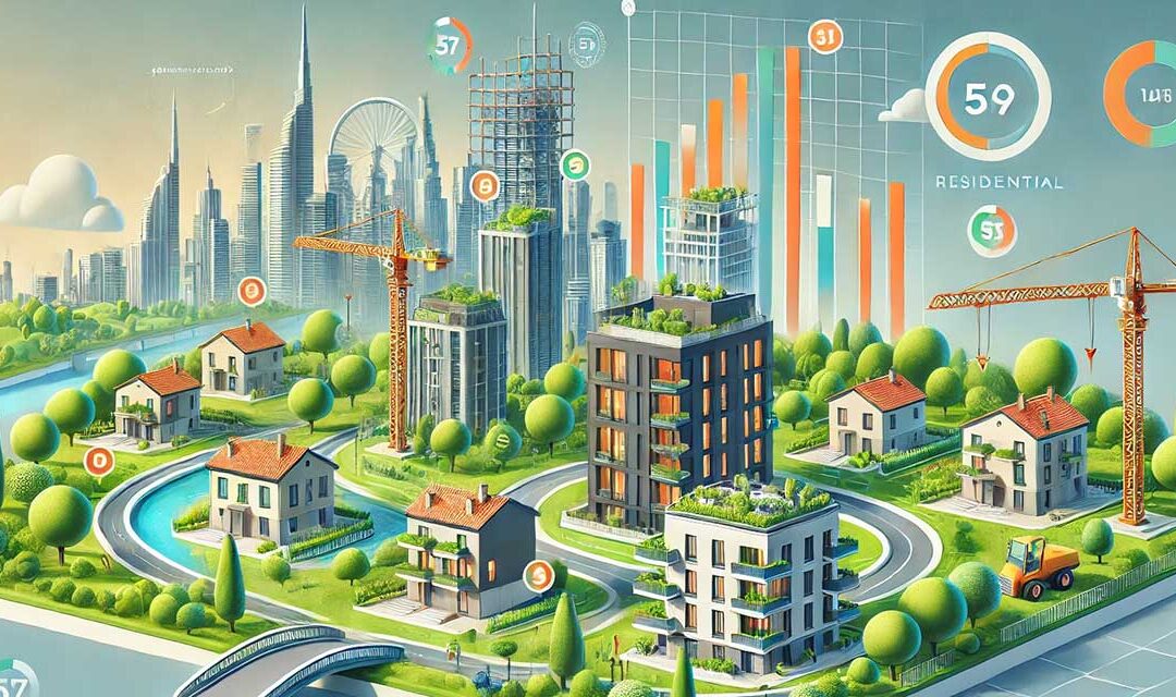 Permessi di costruire in Italia: cresce l’edilizia residenziale nel terzo trimestre 2024