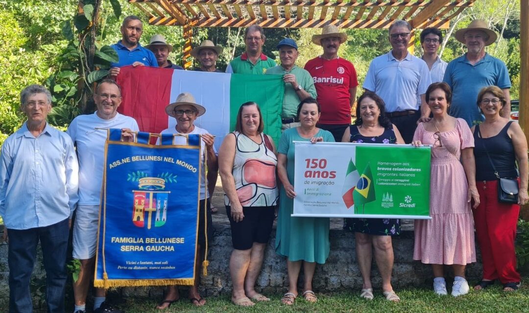 Visita di Rino Budel alla Famiglia Bellunese “Serra Gaucha”: un legame tra Vanini e Belluno