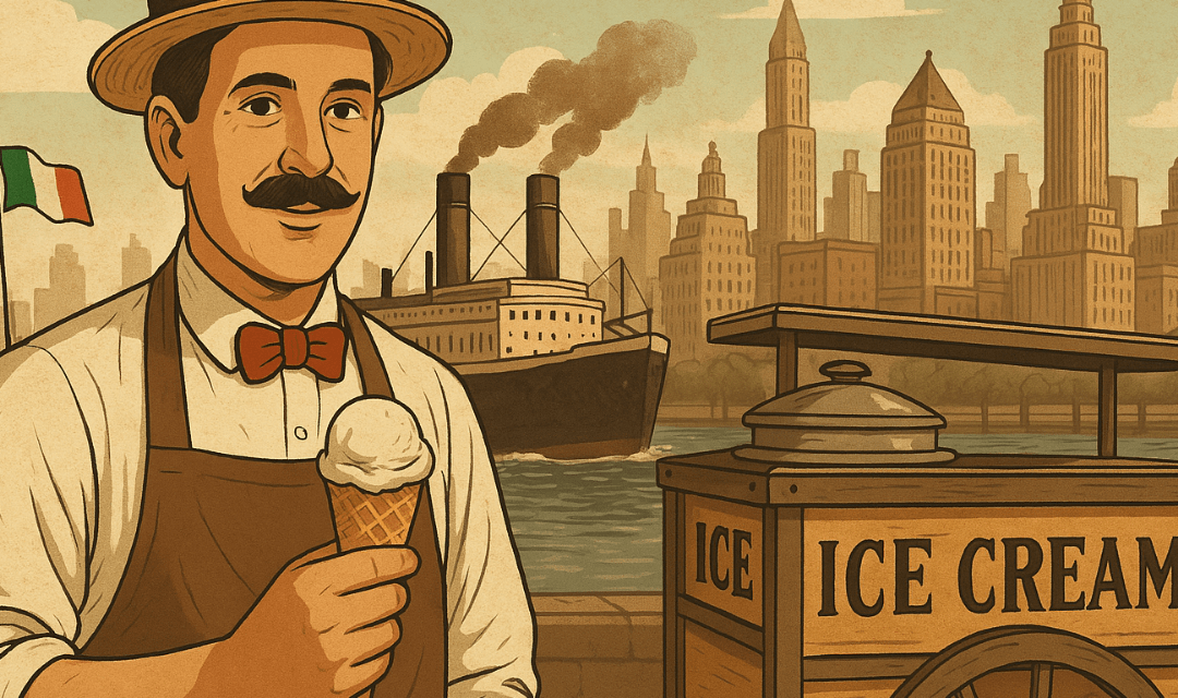 Italo Marchioni: il genio italiano dietro l’invenzione del cono gelato