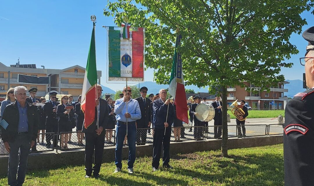 Sedico celebra il Primo Maggio ricordando i caduti sul lavoro e in emigrazione