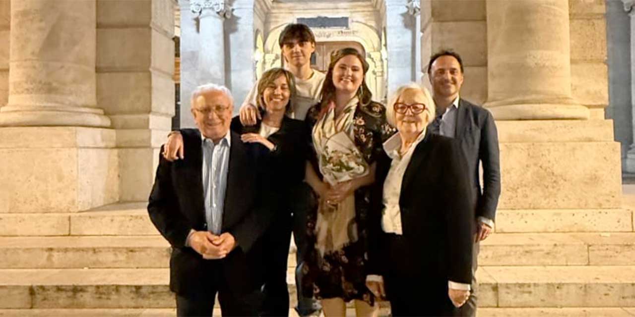 chiara_isotton_budapest Chiara Isotton a Budapest con gli amici Tolotti