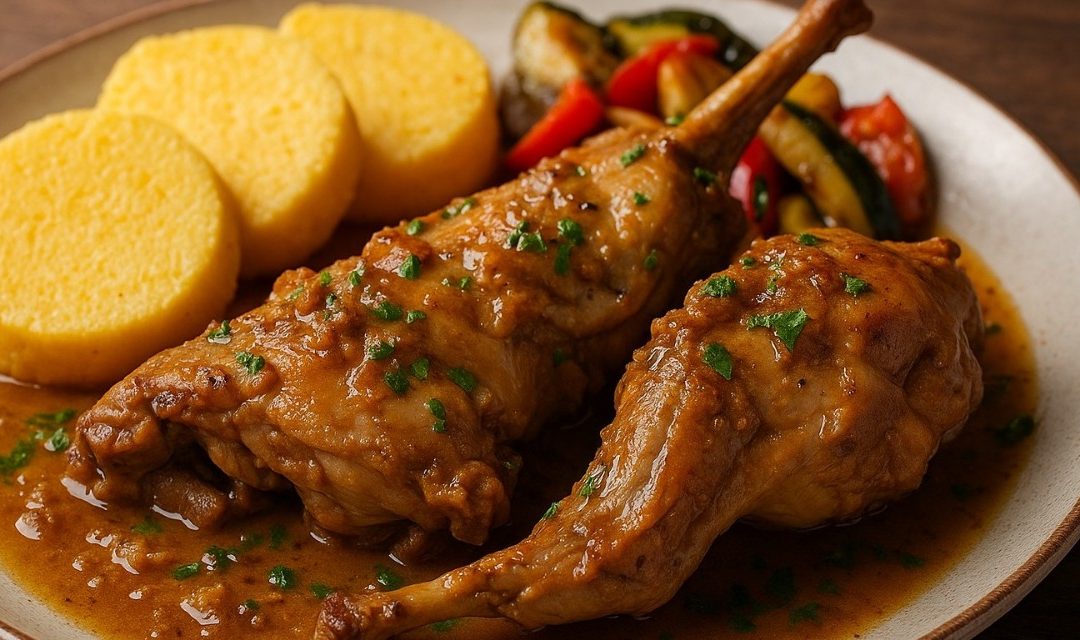 Coniglio alla Bellunese: la ricetta contadina che profuma di tradizione