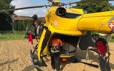 Escursionista sfinito sui Monti del Sole: recuperato in elicottero dal Soccorso alpino a Sospirolo