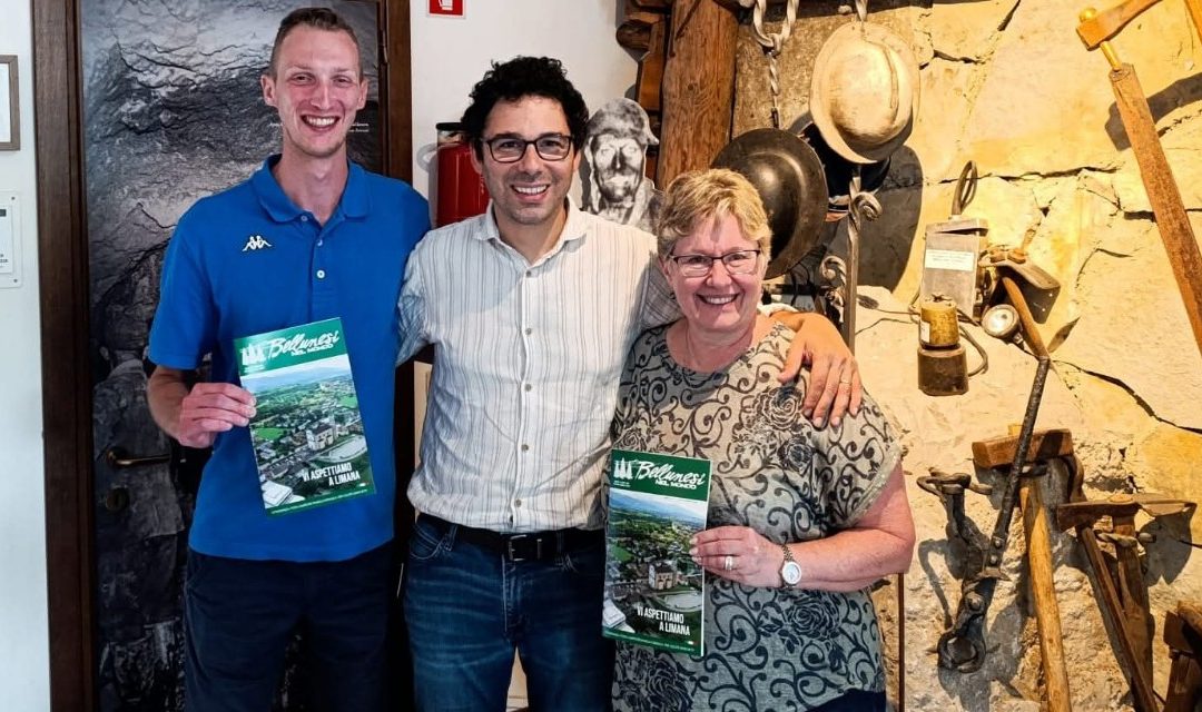 Dall’emigrazione friulana al Canada: Lucas e Madalena Murray Fracas in visita all’Abm e al MiM Belluno