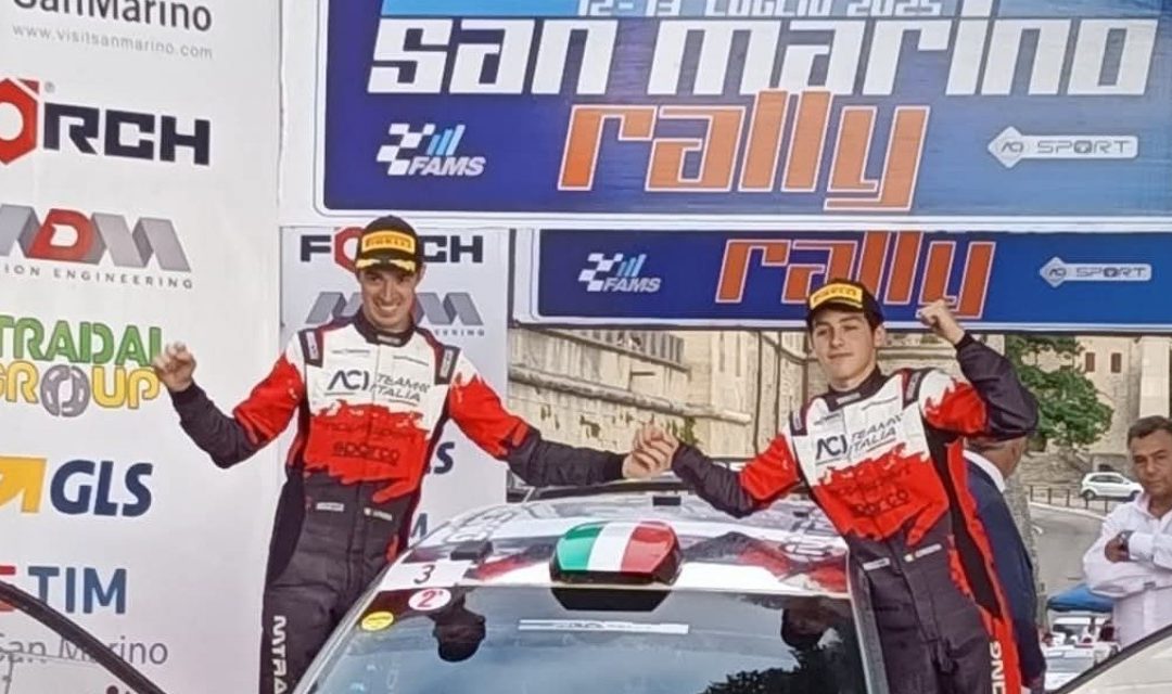 Borgo Valbelluna festeggia Alessandro Franco: vittoria al Rally di San Marino