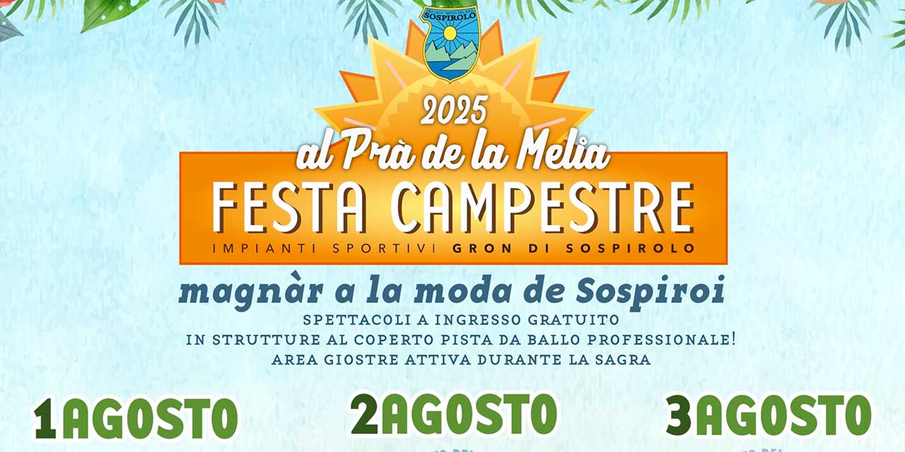 Festa campestre sospirolo