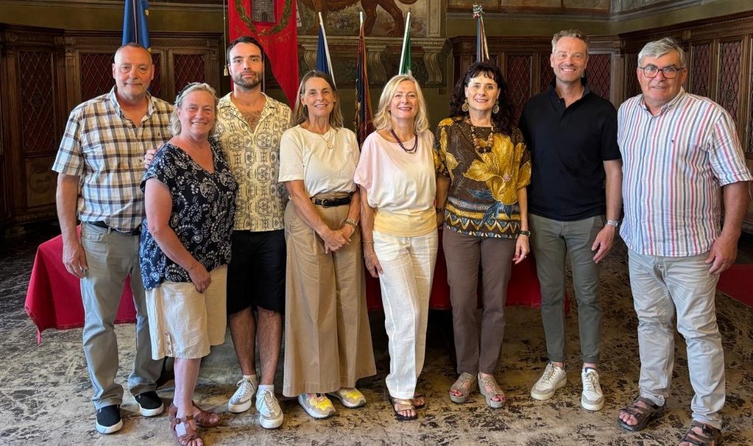 Bellunesi nel Mondo: Johnny Da Canal in visita a Feltre accolto in Municipio