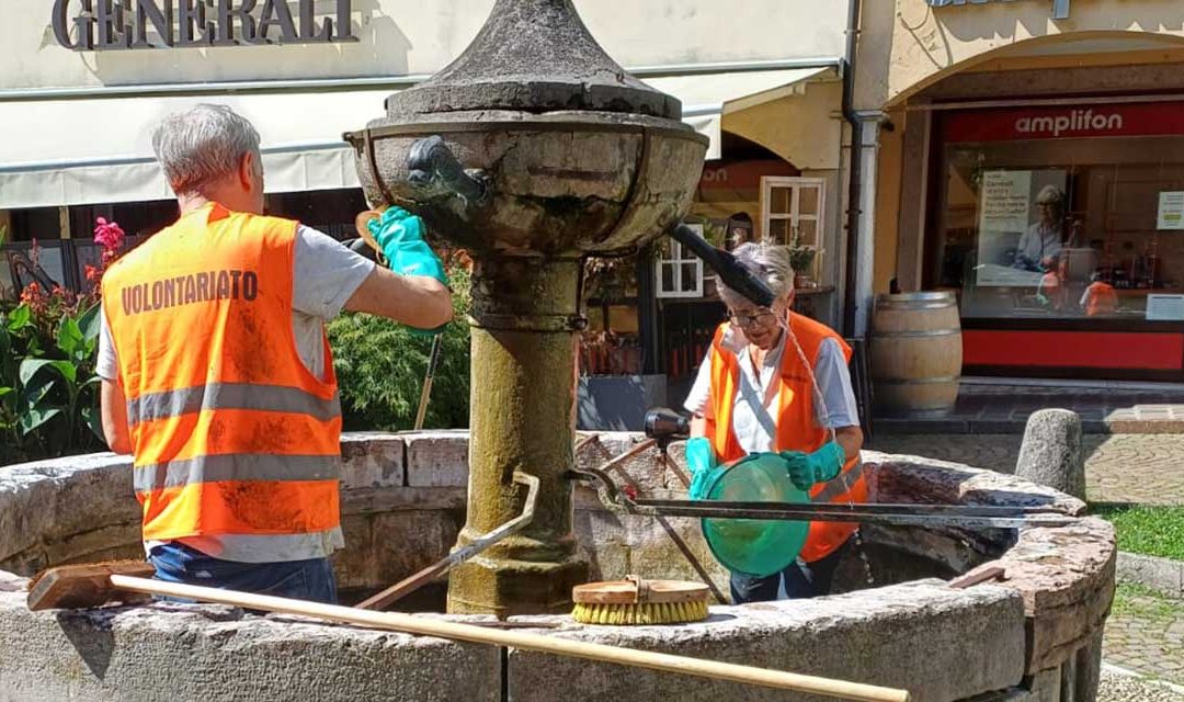Volontari al lavoro a Belluno anche ad agosto: manutenzione e cura del territorio in città e nelle frazioni