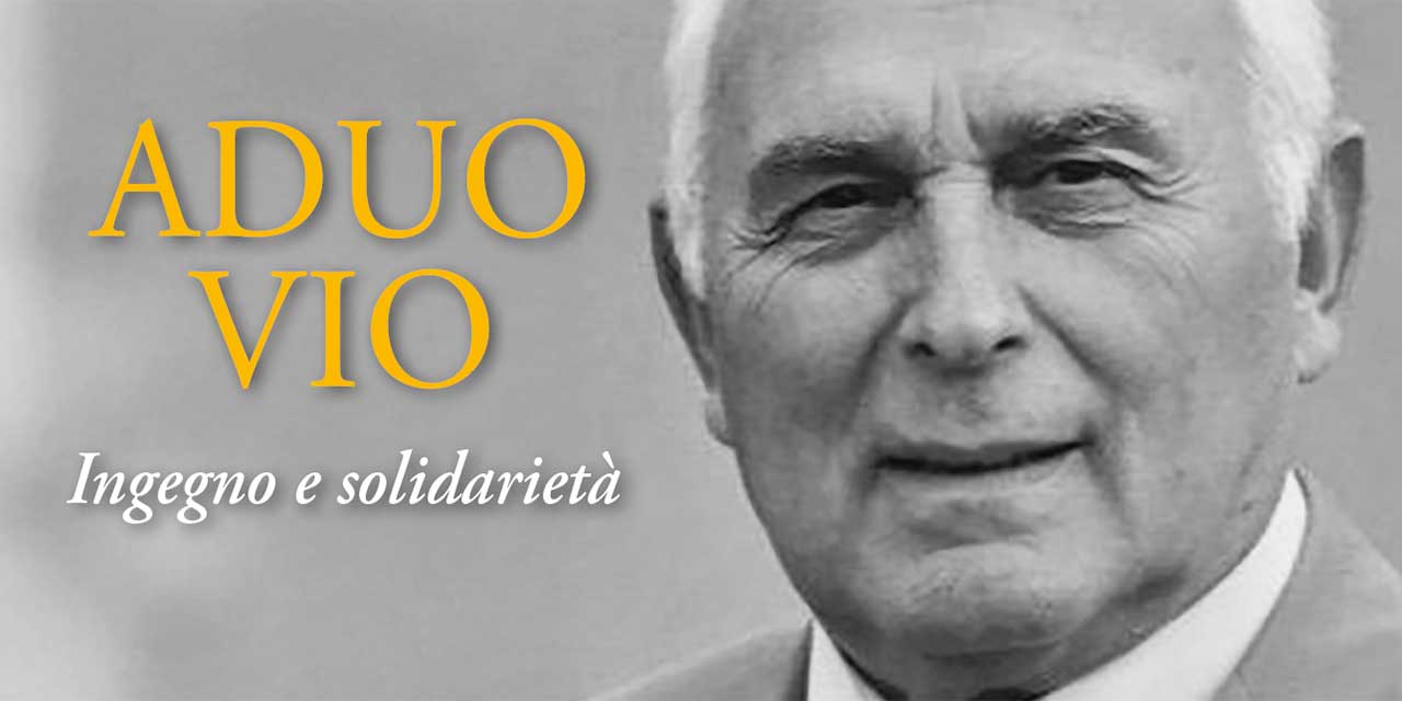 La copertina del libro di Aduo Vio