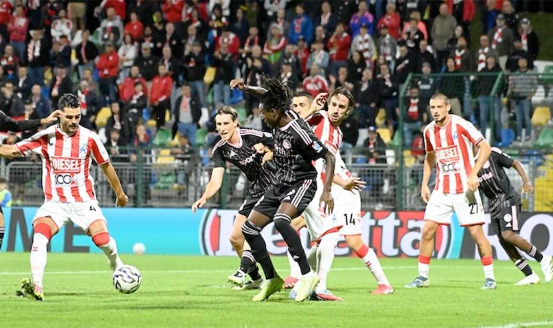Serie C: Dolomiti Bellunesi sconfitta 2-1 dal Vicenza capolista, decide Rauti