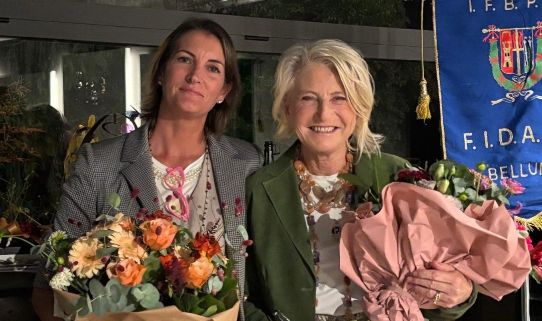 Laura Facchin nuova presidente Fidapa Bpw Belluno e Irene Savaris vicepresidente del Distretto Nord Est