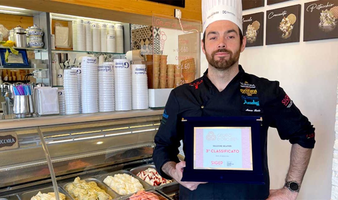 Marco Reato di Feltre in semifinale al Gelato Festival World Masters 2025
