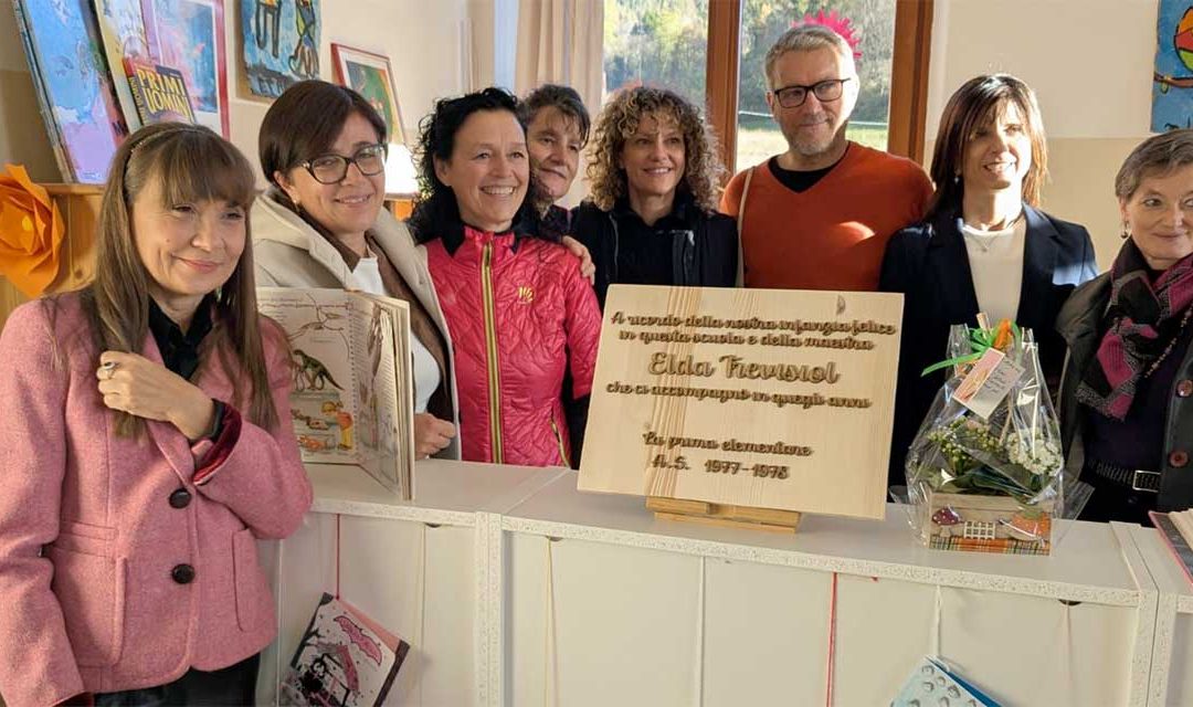 Biblioteca rinnovata alla primaria di Badilet, una festa tra memoria e partecipazione