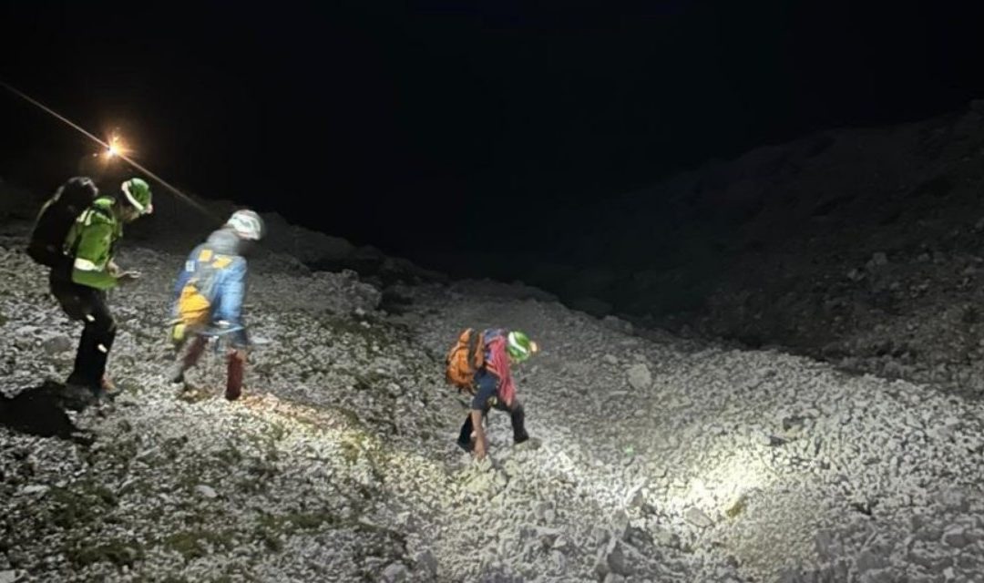 Soccorso nella notte sulla Cima Ovest di Lavaredo