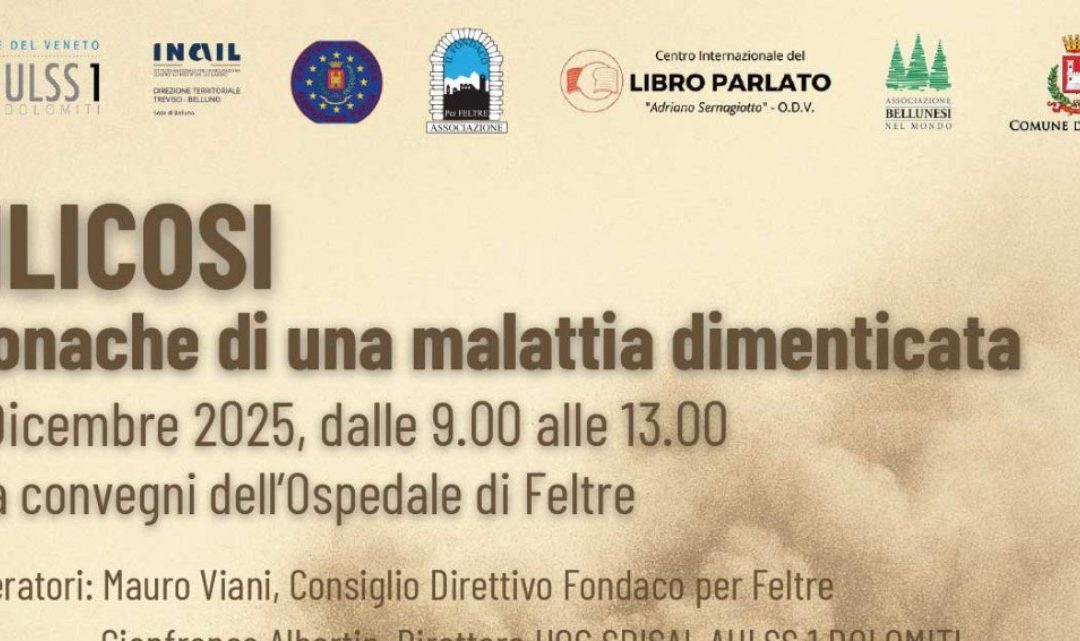 Silicosi: a Feltre convegno sulla malattia polmonare spesso dimenticata