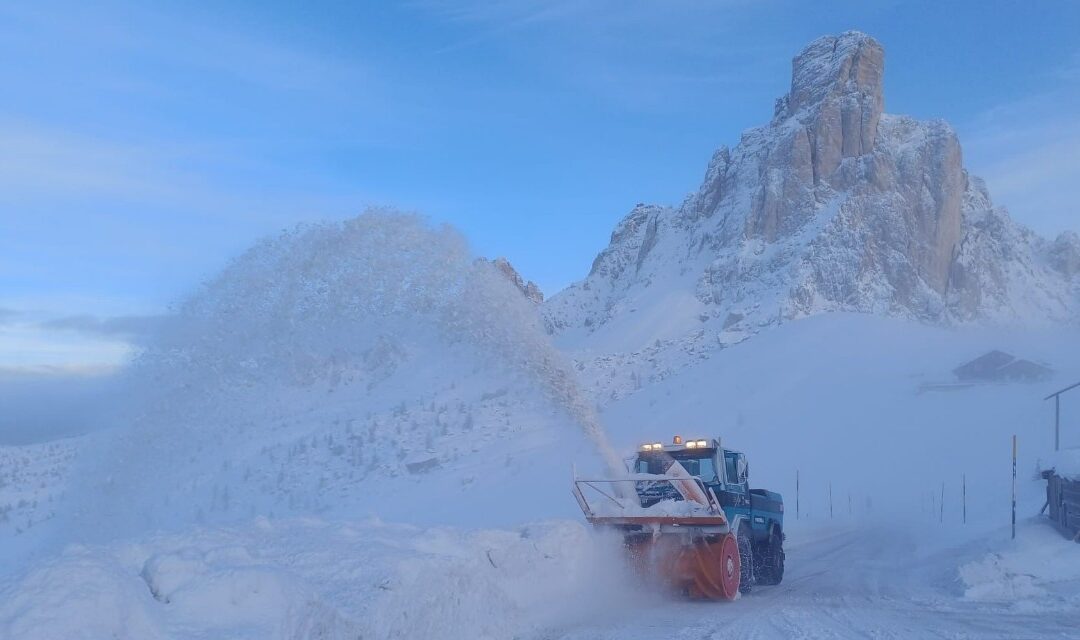 Viabilità nel Bellunese: riaperture e chiusure invernali sulle strade provinciali