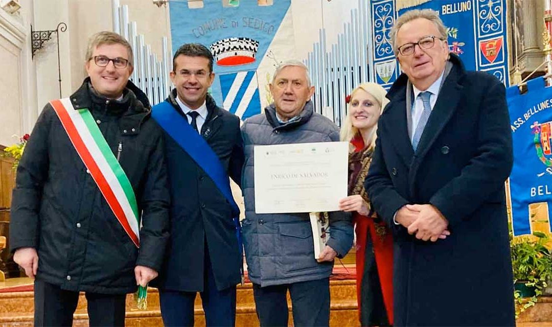 L’Associazione Bellunesi nel Mondo piange la scomparsa di Enrico De Salvador