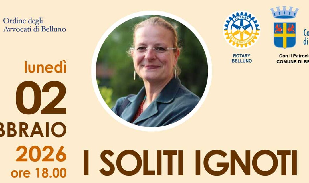 Rotary Club Belluno. Serata informativa con la PM Roberta Gallego sulle nuove truffe