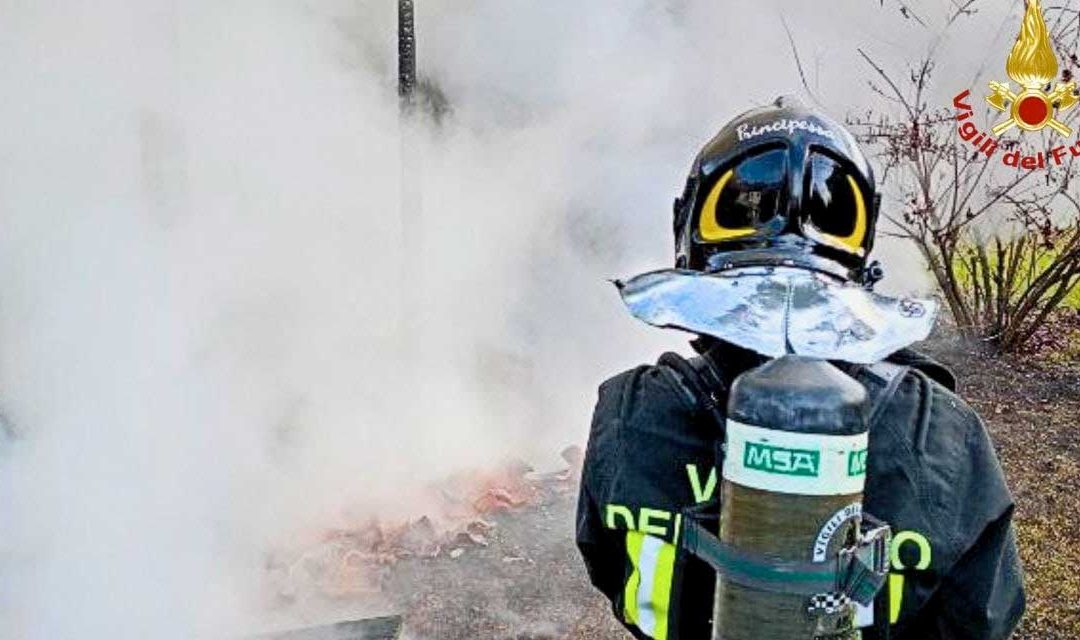 Incendio doloso a Cortina. Data alle fiamme l’abitazione di un imprenditore