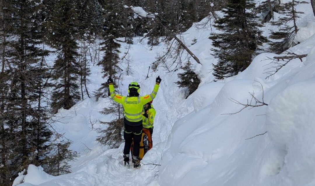 Domenica di soccorsi in montagna: tre interventi tra le Dolomiti e il Cadore
