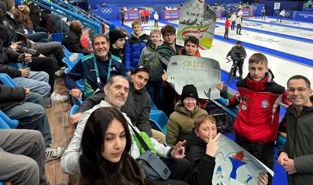 Milano Cortina 2026, oltre 600 studenti alle gare di curling a Cortina