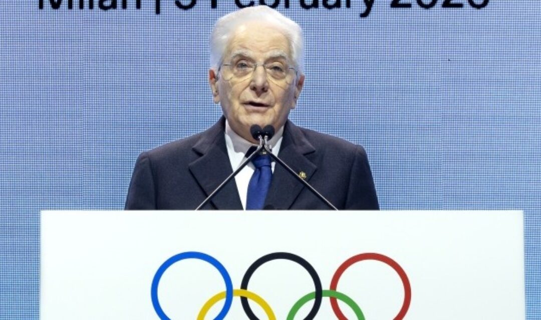 Mattarella alla cena di benvenuto del Cio: «I valori olimpici siano guida per le relazioni tra i popoli»