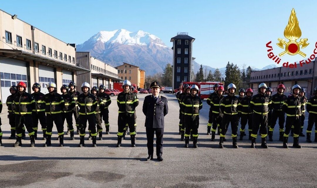 Belluno, celebrato l’87° anniversario del Corpo nazionale dei Vigili del Fuoco