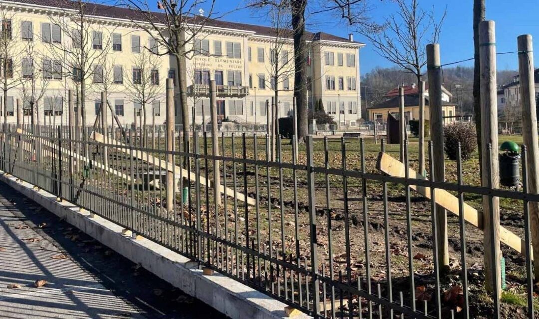 Feltre, avanti con la riqualificazione del Parco della Rimembranza