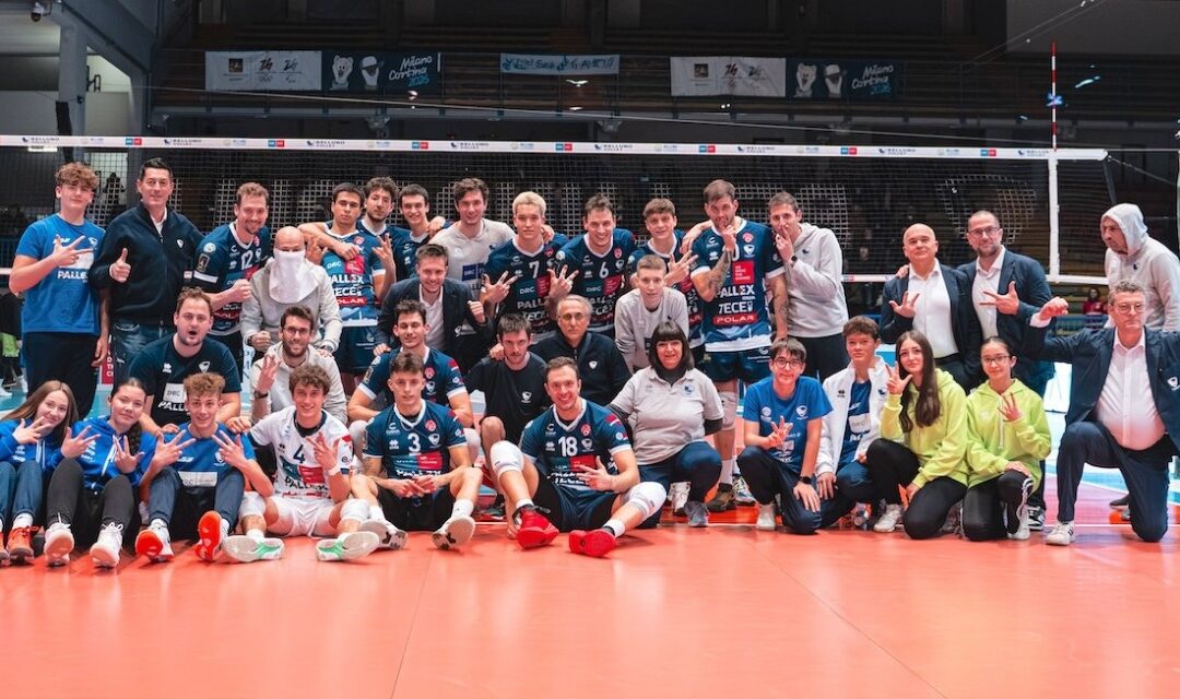 Belluno Volley, secondo posto blindato: Acqui Terme ko 3-0