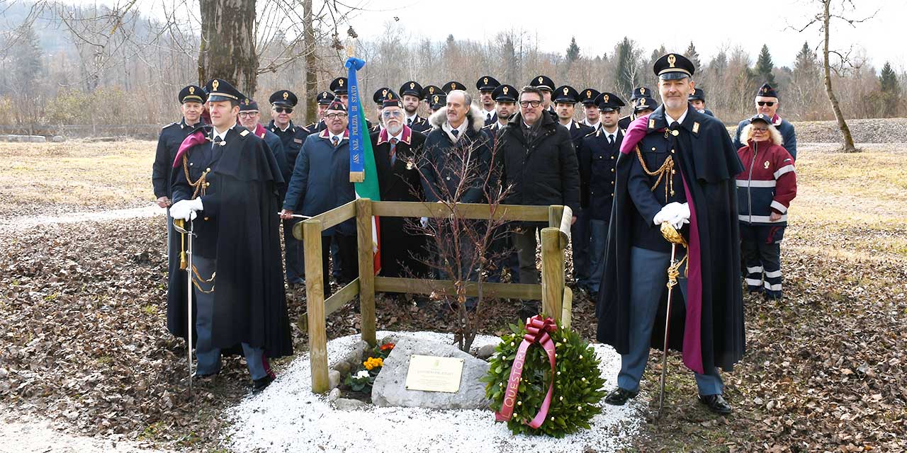Belluno, l'albero in ricordo di Giovanni Palatucci