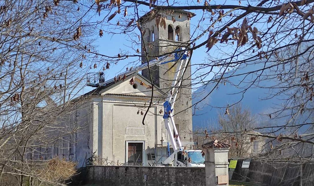 Feltre: avviati i lavori nella chiesa di San Paolo