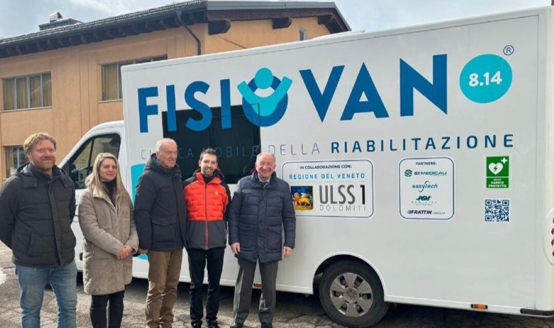 FisioVan arriva in Comelico: la riabilitazione mobile dell’ULSS 1 porta le cure vicino ai cittadini