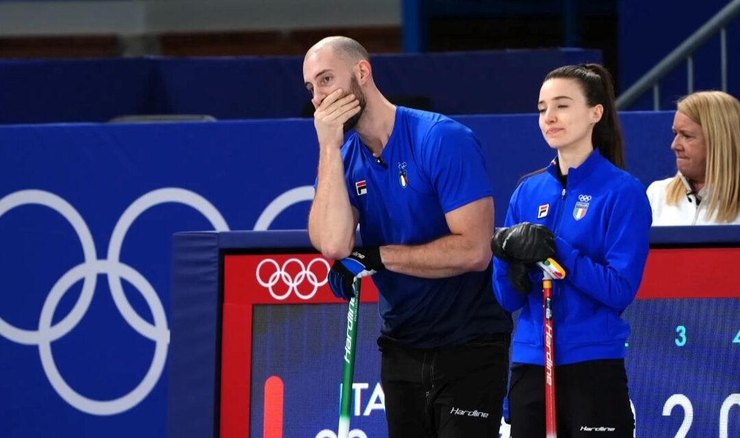 Curling. Sfuma per l’Italia la possibilità di confermare l’oro nel doppio misto