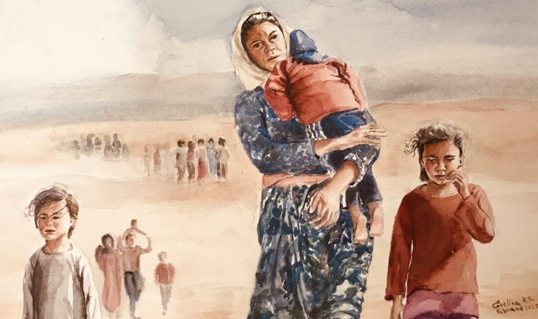 “In cammino verso un mondo migliore”: a Trichiana la retrospettiva di Evelina Reolon