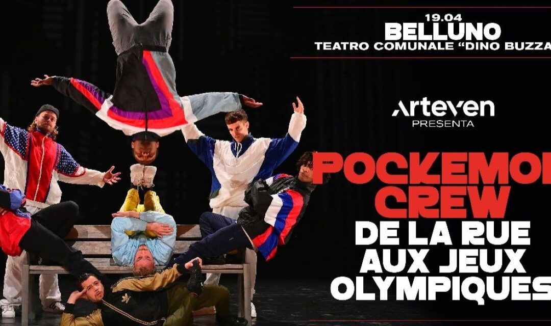 La Pockemon Crew porta la breakdance olimpica a Belluno: spettacolo unico in Veneto il 19 aprile 2026