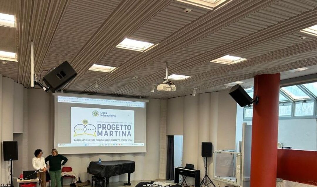 Progetto Martina, i Lions tornano nelle scuole della provincia: educazione alla salute e prevenzione per i giovani