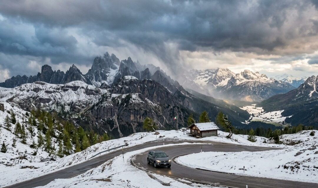 Neve e gelo artico: scatta l’allerta gialla per Dolomiti e Prealpi
