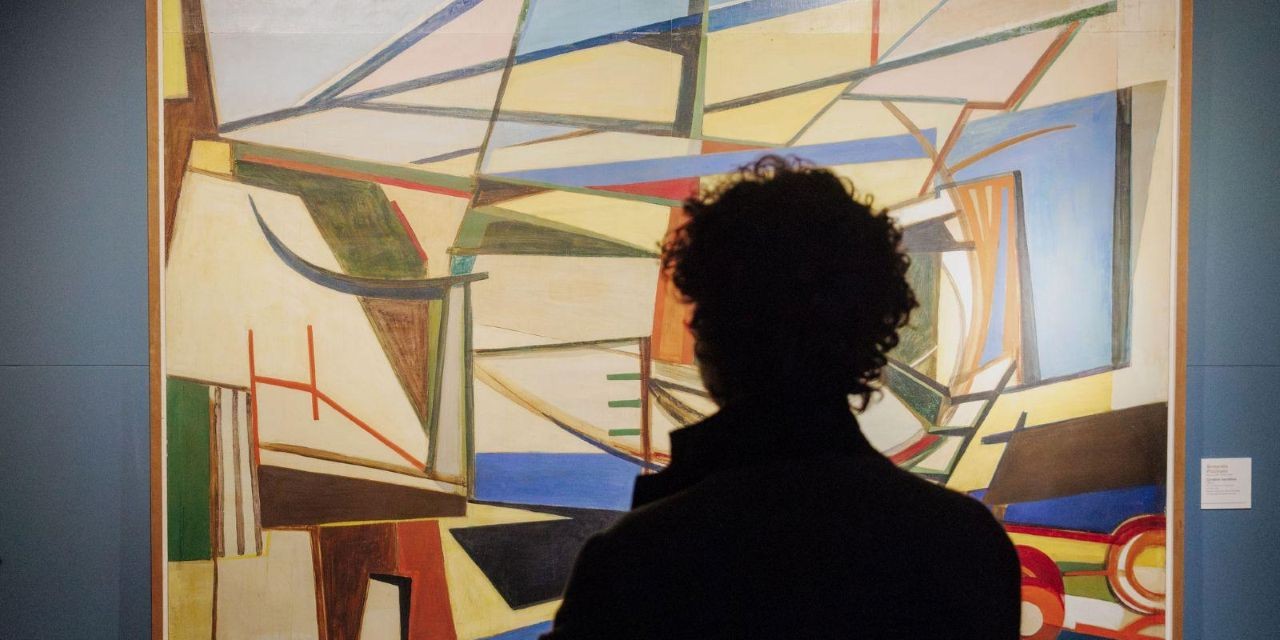 la_mostra il lavoro dipinto