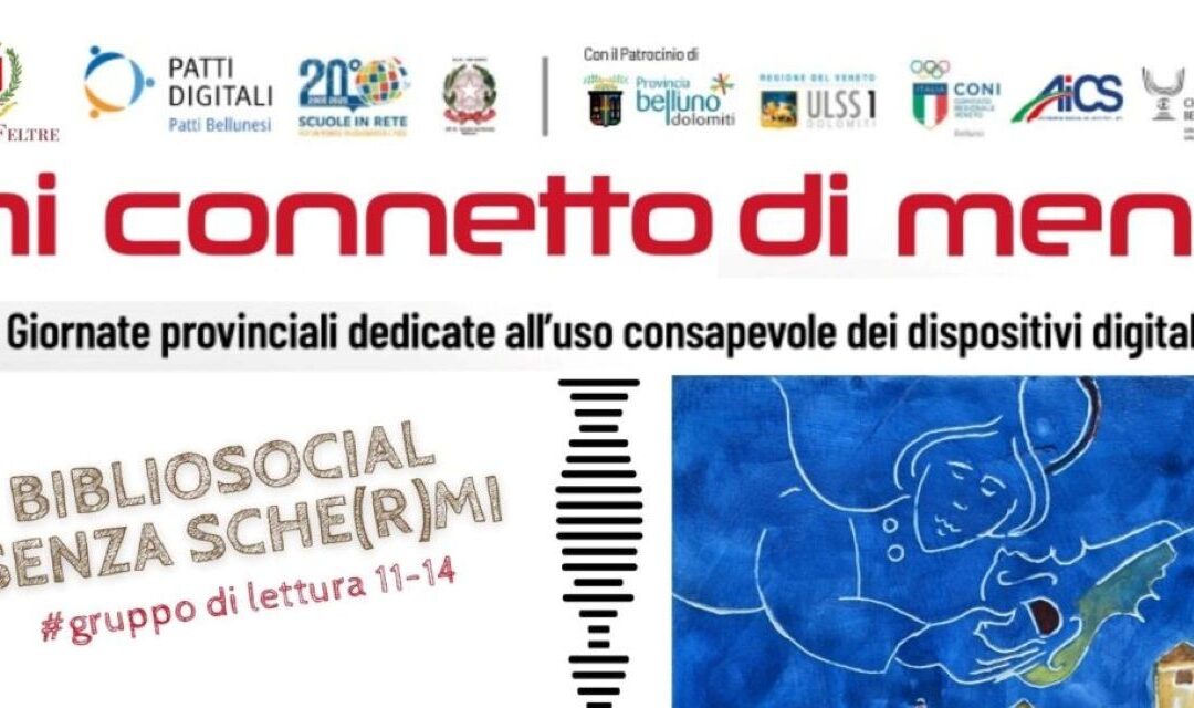 Feltre promuove attività senza schermi per ragazzi: lettura e creatività nel progetto “Mi connetto di meno”