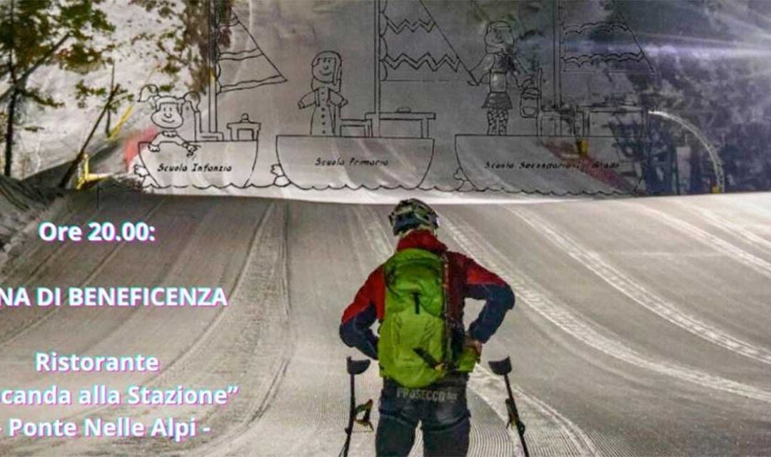 “La vera vittoria è non mollare”: cena di beneficenza a Ponte nelle Alpi per le Paralimpiadi