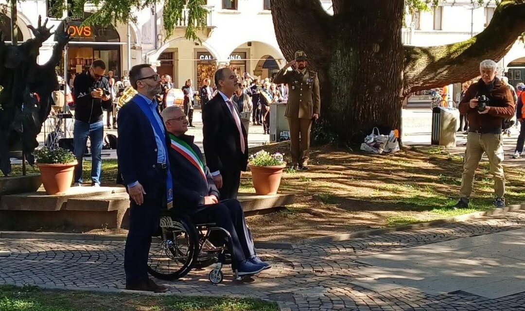 25 Aprile, Belluno e Feltre unite nel segno della libertà: «La memoria è responsabilità»