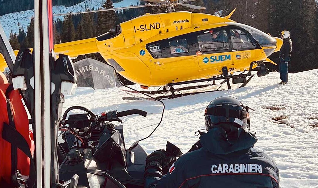 Sicurezza sulle piste: il bilancio dei Carabinieri di Cortina per la stagione 2025/2026