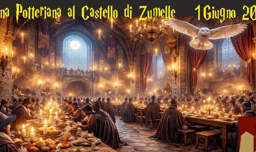 Cena Potteriana al Castello di Zumelle: serata immersiva tra magia e teatro