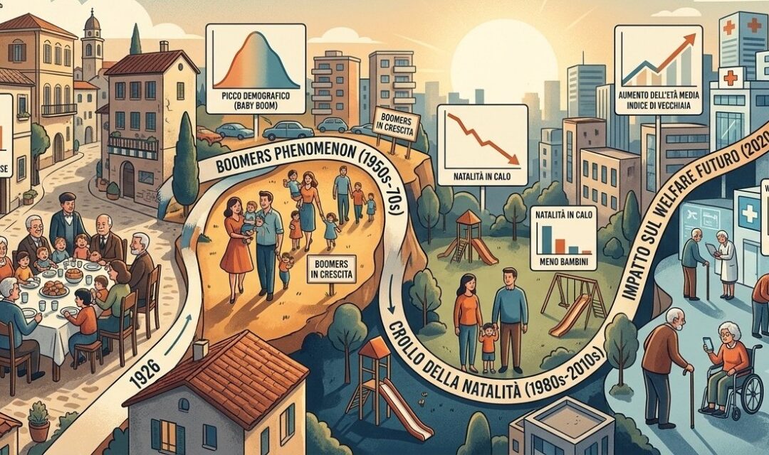 Un secolo di demografia in Italia: la metamorfosi strutturale del Paese tra culle vuote e trappole generazionali