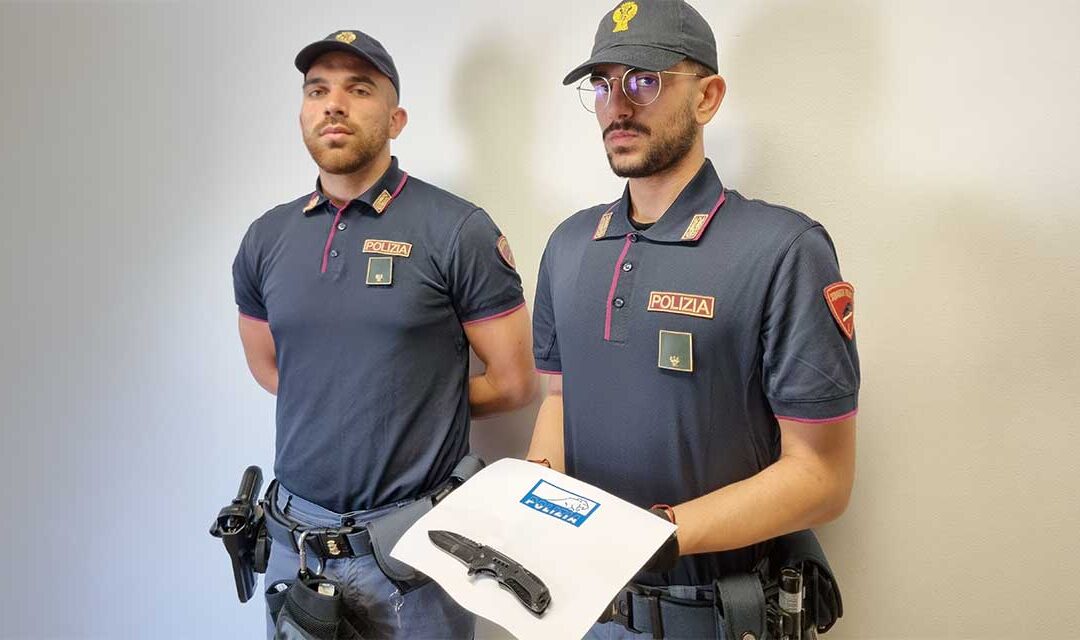 Sedicenne fermato con un coltello vicino alla stazione di Belluno: scatta la denuncia