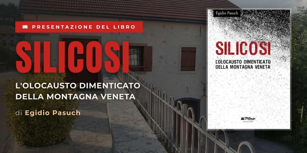 “Silicosi. L’olocausto dimenticato della montagna veneta”. A Ponte nelle Alpi la presentazione del libro di Egidio Pasuch