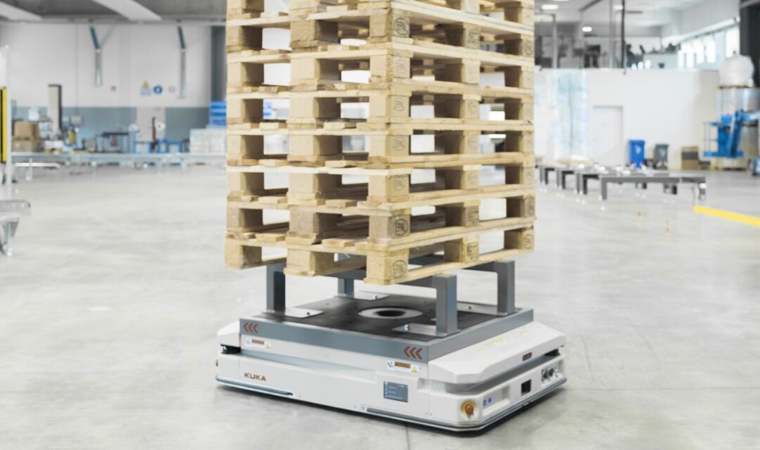 Robot mobili autonomi alla Technowrapp di Fonzaso: la logistica di fabbrica entra in una nuova fase