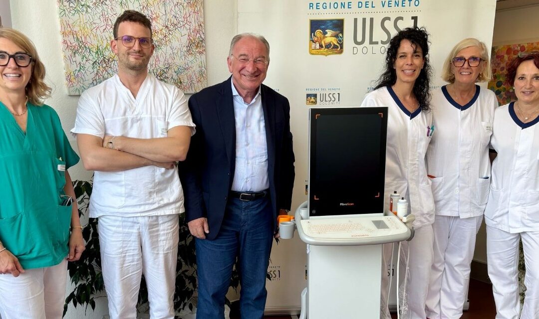 Ospedale di Belluno: nuovo FibroScan per la diagnosi non invasiva delle malattie del fegato