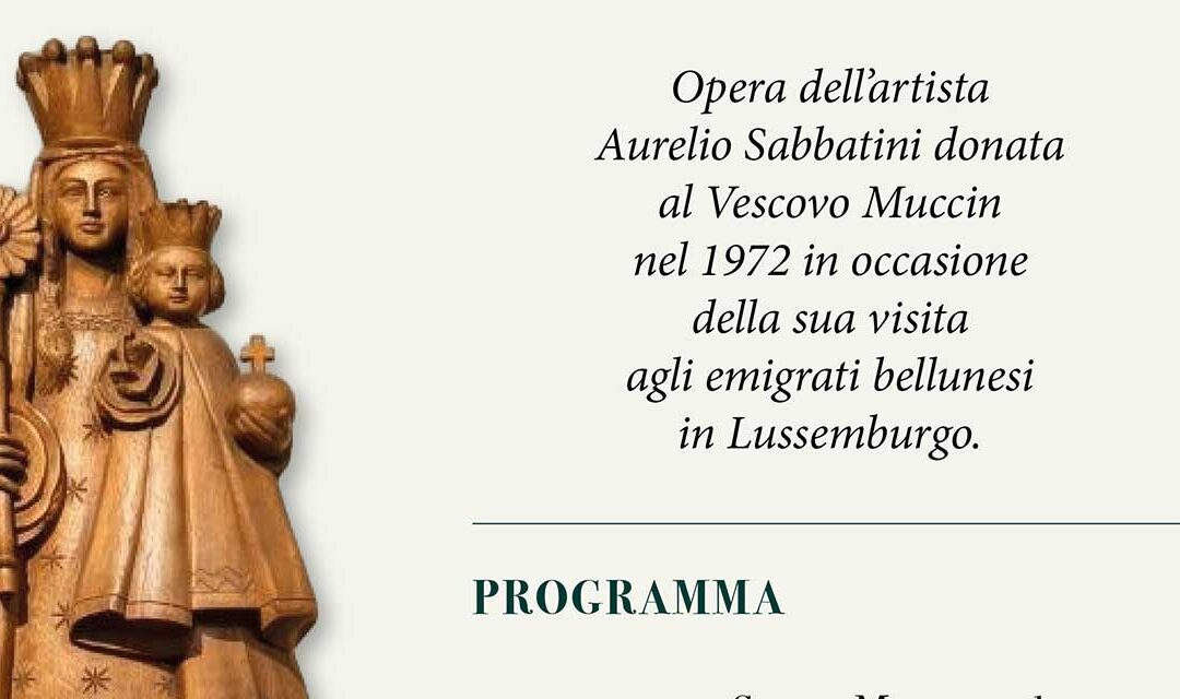 Il legame tra Belluno e Lussemburgo: la statua di Aurelio Sabbatini trova collocazione a Sachet