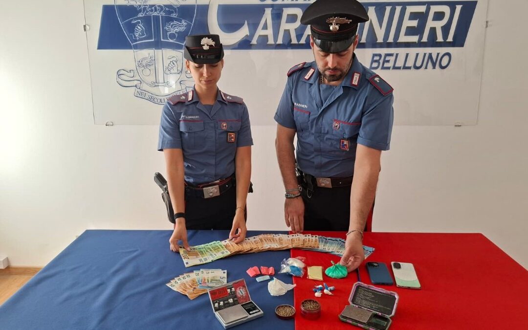 Spaccio di cocaina al lago di Santa Croce, arrestato un 29enne